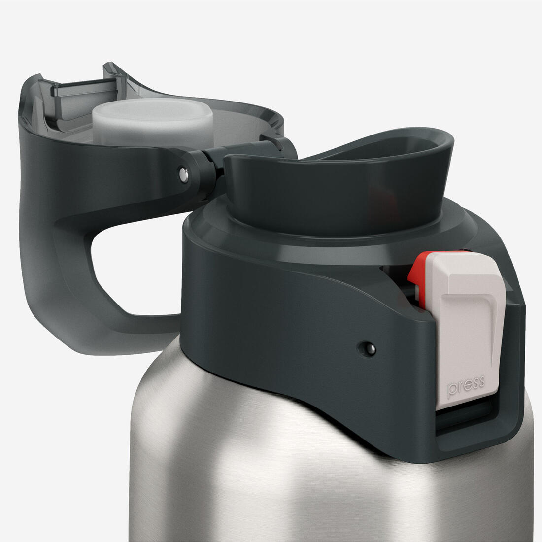 Gourde 900 isotherme inox 0,5L bouchon à ouverture rapide pour la randonnée