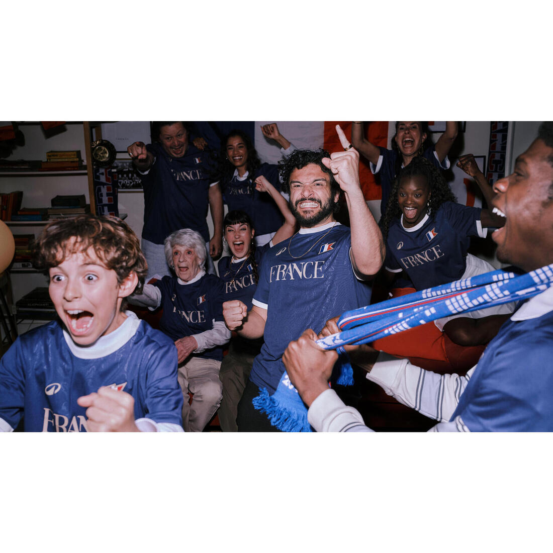 Maillot de foot supporter France adulte 2026