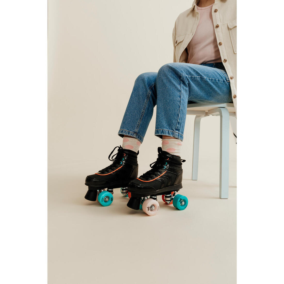 Patin à roulettes enfant QUAD 100 JR