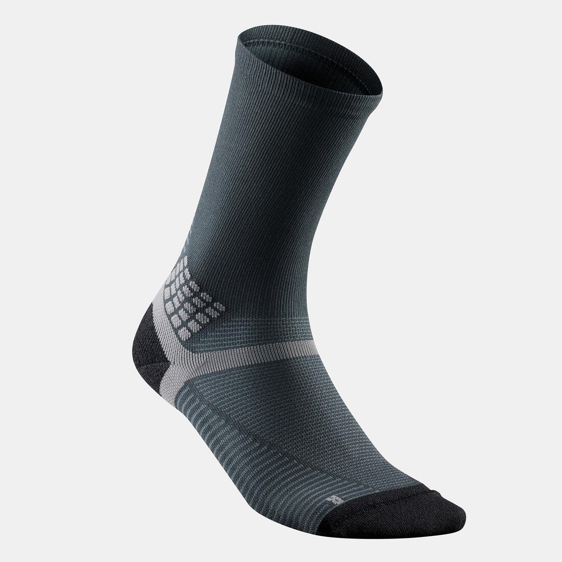 Chaussettes de randonnée hautes (2 paires) adulte, Hike 500