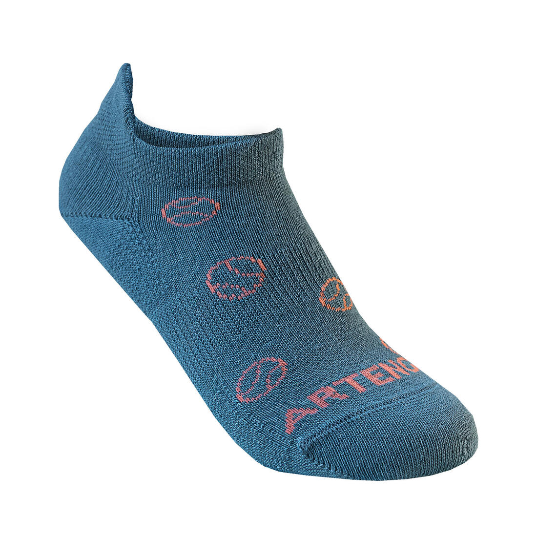 CHAUSSETTES TENNIS ENFANT BASSES ARTENGO RS 160 GRIS LOT DE 3