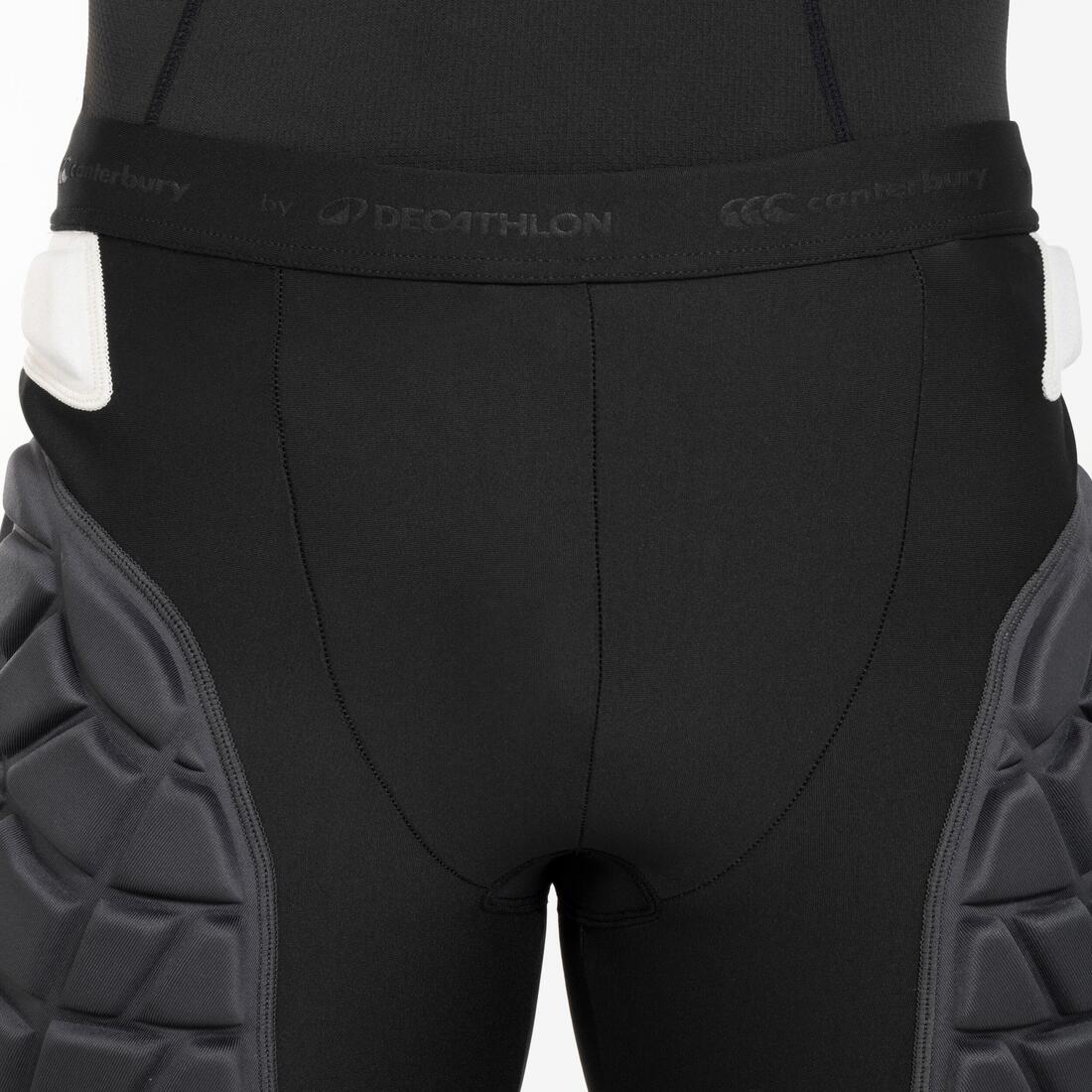 Sous-short de protection de rugby Homme - R500 Decathlon | Canterbury noir