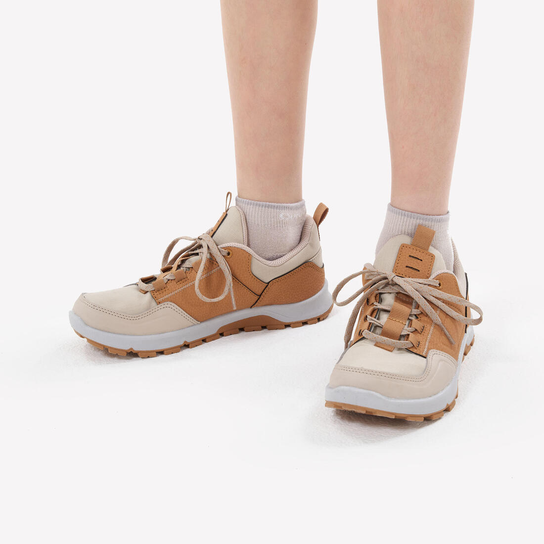 Chaussures de randonnée enfant basses avec lacet - NH500 LOW - 35 AU 38