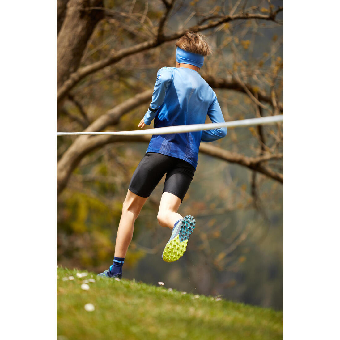 CUISSARD DE RUNNING ENFANT RESPIRANT - KIPRUN DRY NOIR