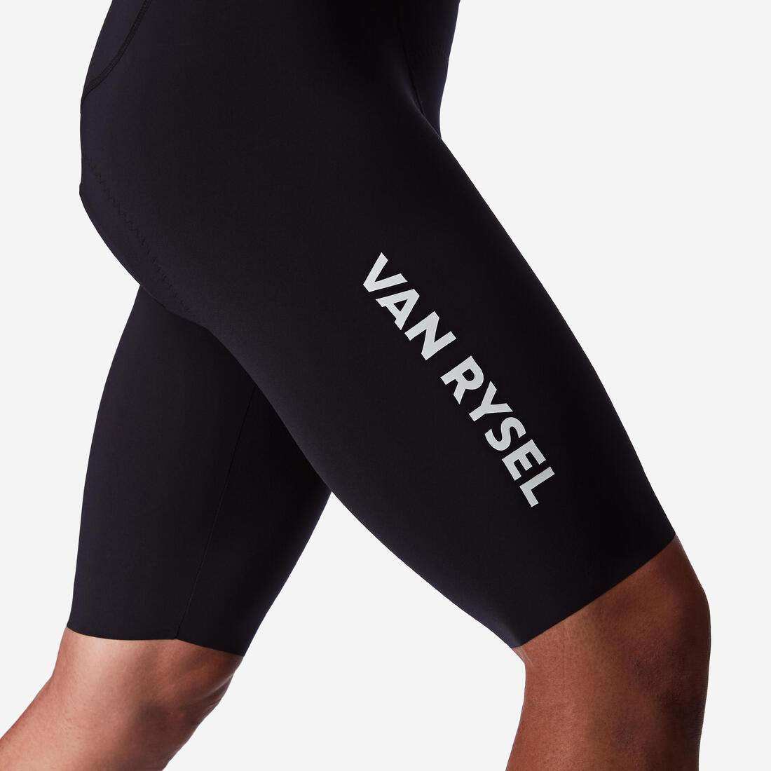 Cuissard court de vélo de route homme, RCR-R PRO noir