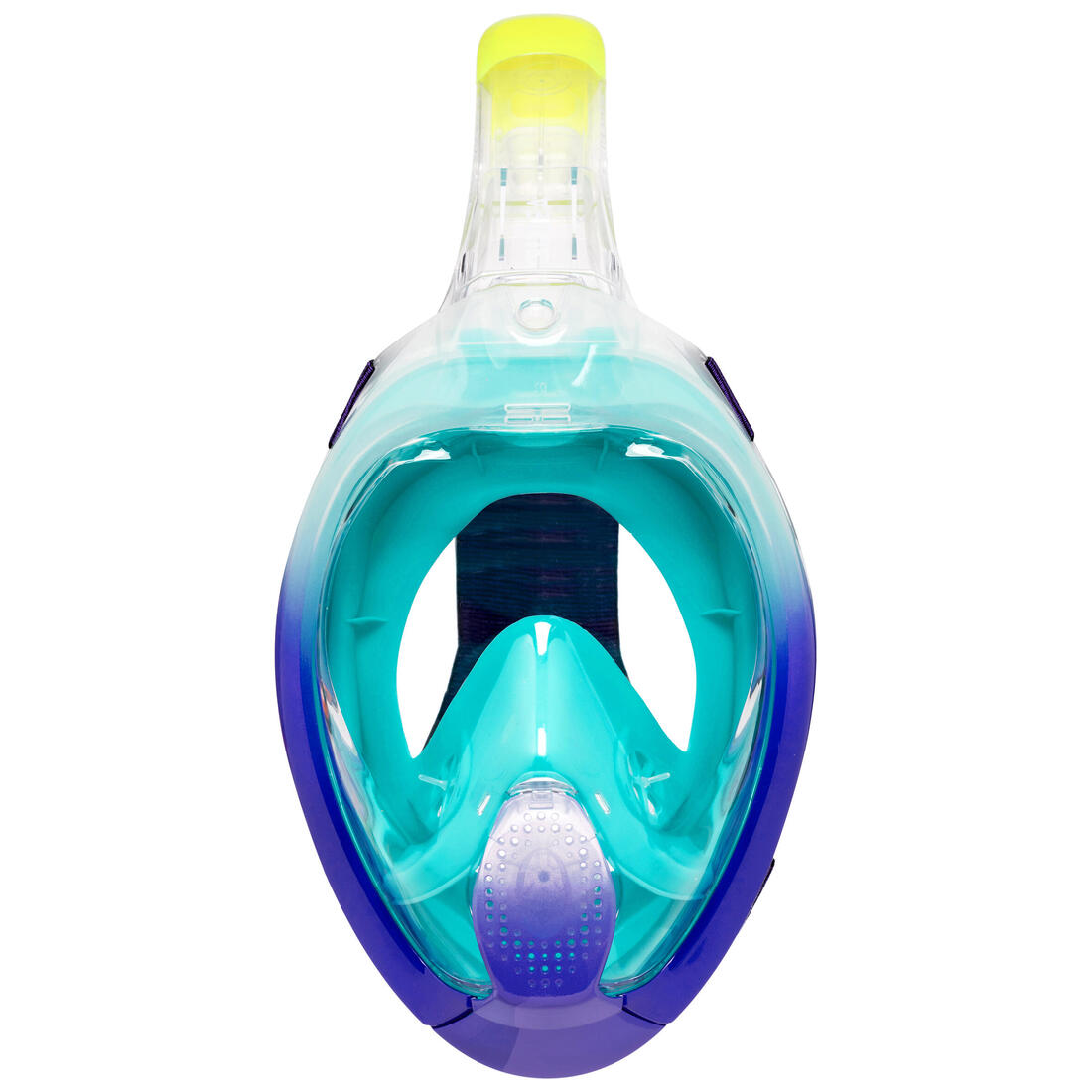 Masque snorkeling surface easybreath + avec valve acoustique > 10 ans - jungl