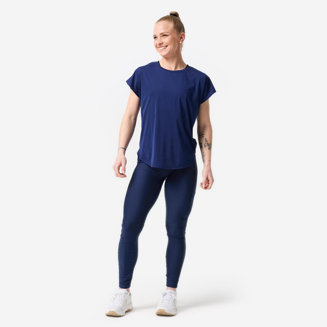 Legging de sport respirant avec poche de téléphone femme