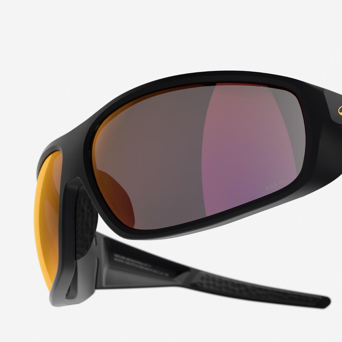 Lunettes de soleil sport polarisées HD catégorie 4, Explore 500 BLD