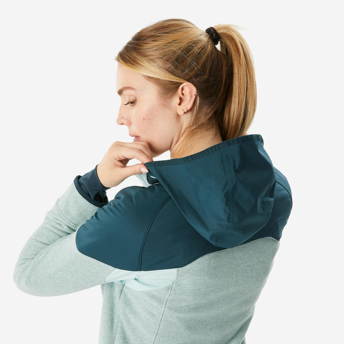 Polaire de randonnée chaude femme, MH500 Mountain