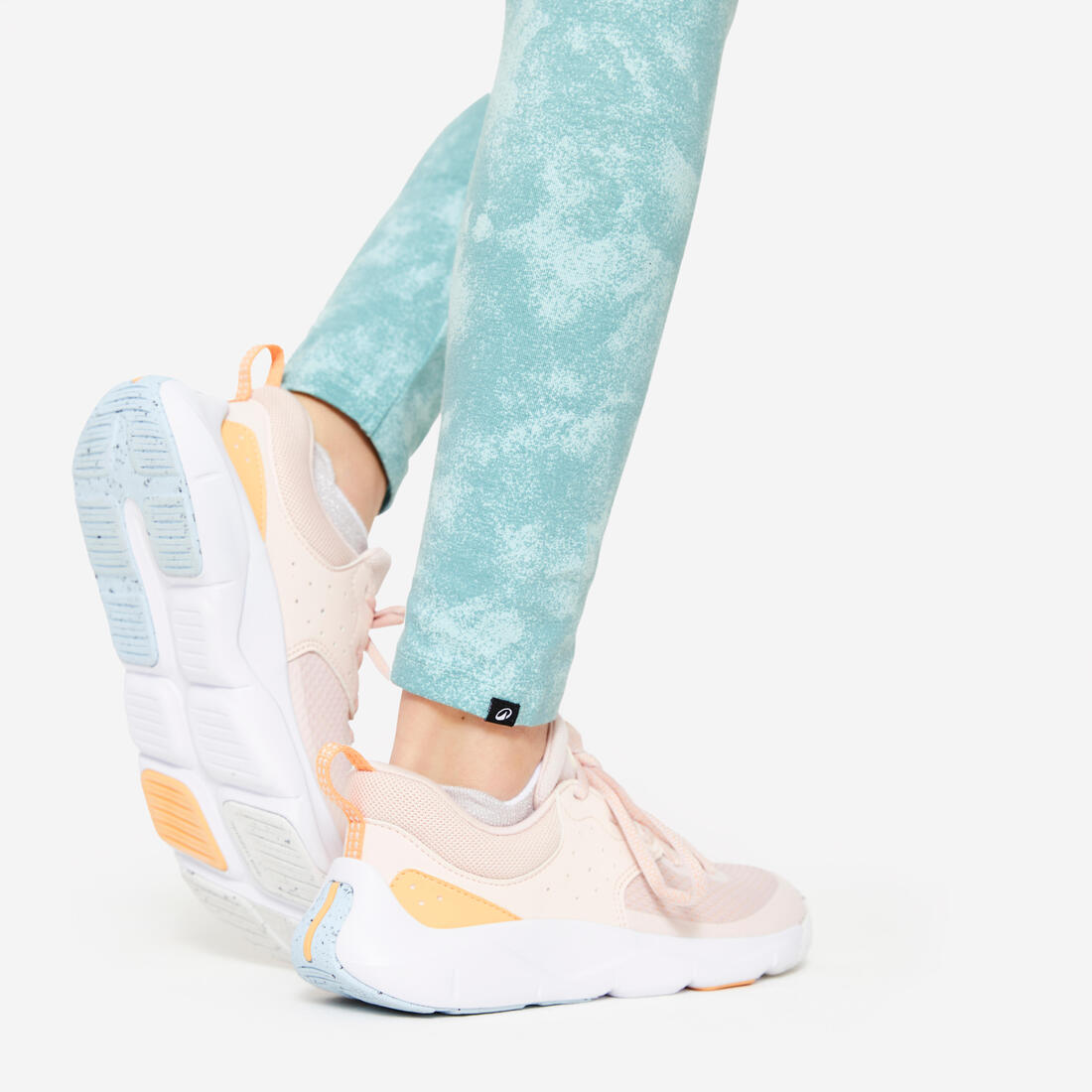 Legging coton fille, imprimé