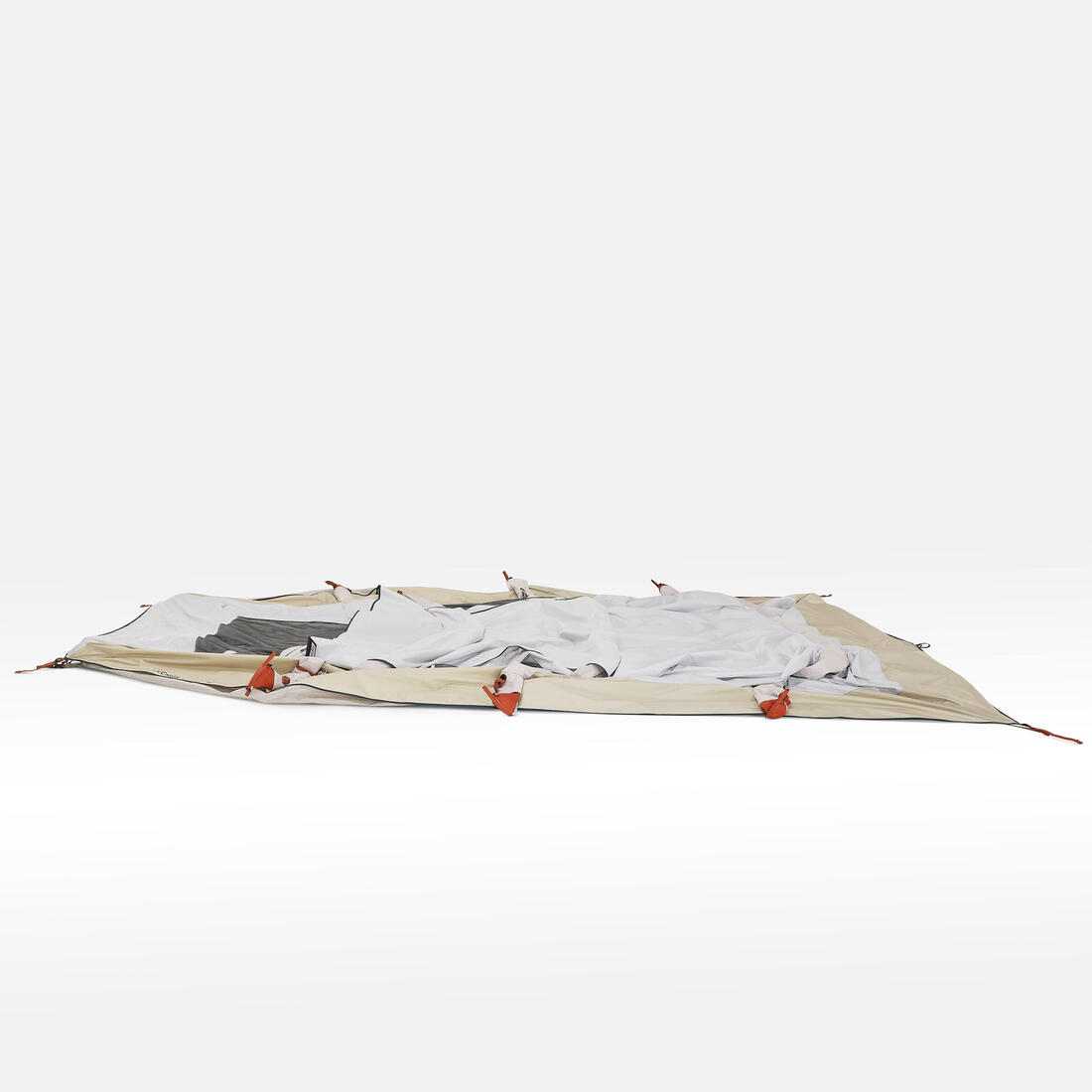 Tente de camping gonflable 4 places, Fresh & Black, Air Seconds 4.1 beige