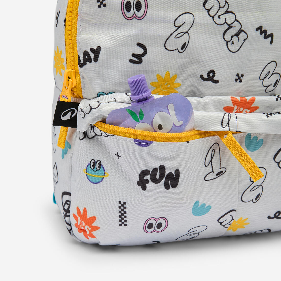 Petit sac à dos enfant 2 poches, Play 100 10L