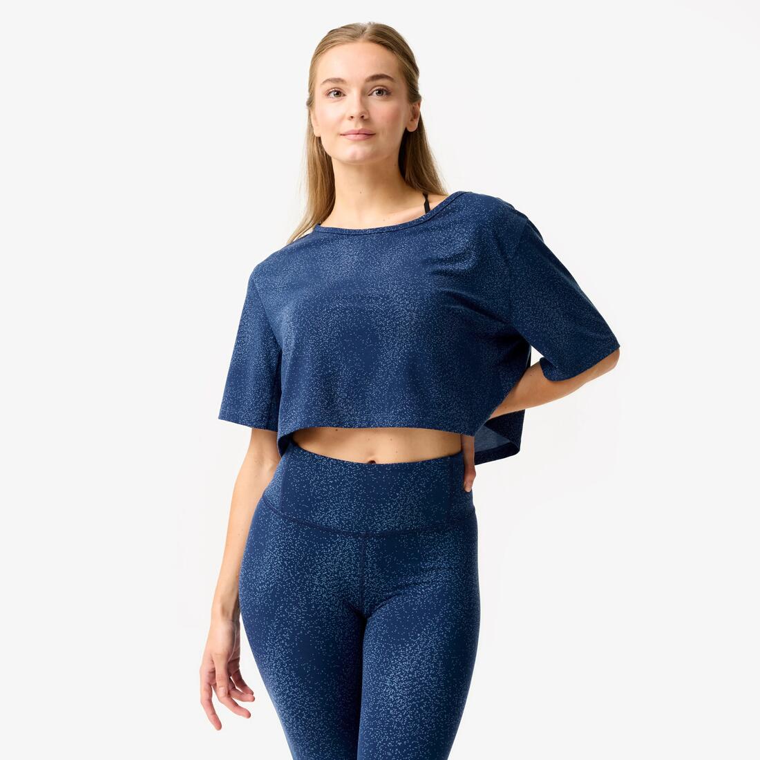 T-shirt danse modern jazz crop femme