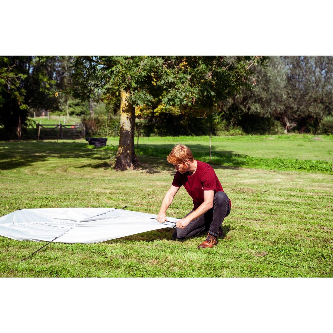 Dôme de protection soleil et pluie pour trampoline 240