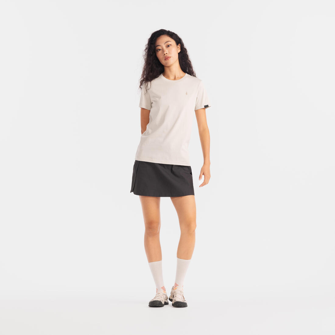 Jupe short de randonnée - nh500 - femme