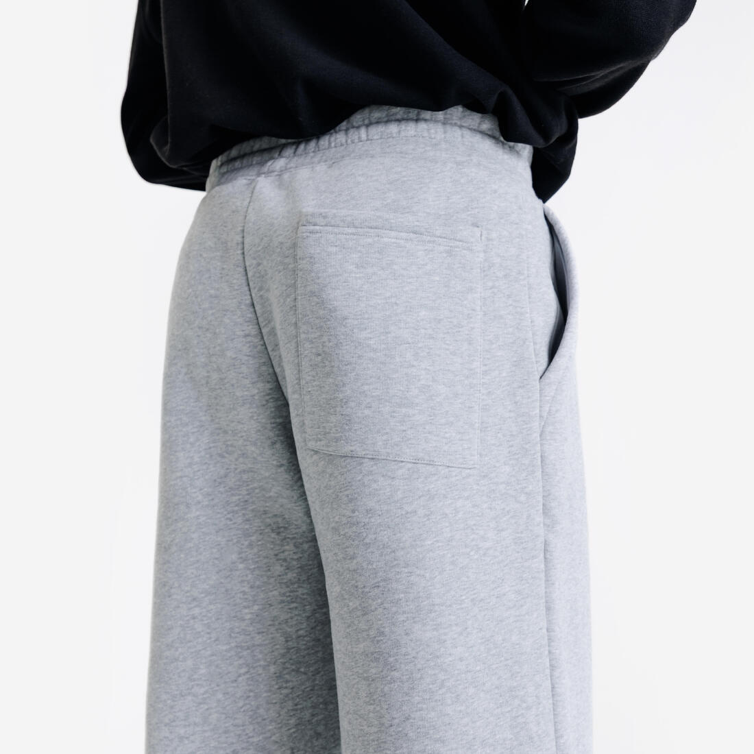 Pantalon jogging droit, homme, Elementals, gris chiné
