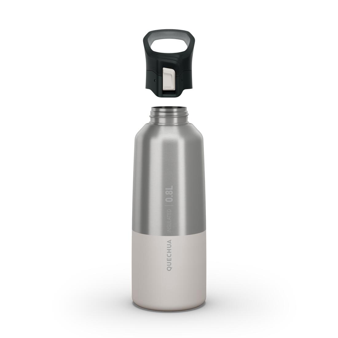 Gourde 900 isotherme inox 0,8L bouchon à ouverture rapide pour la randonnée