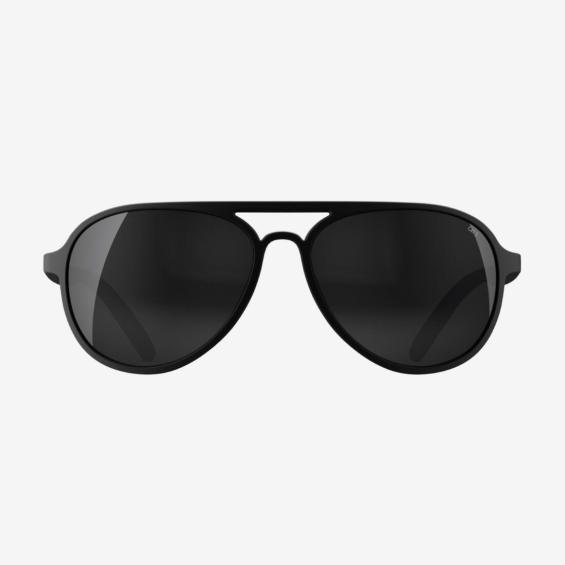 Lunettes de soleil randonnée - MH120A - adulte - catégorie 3 noires