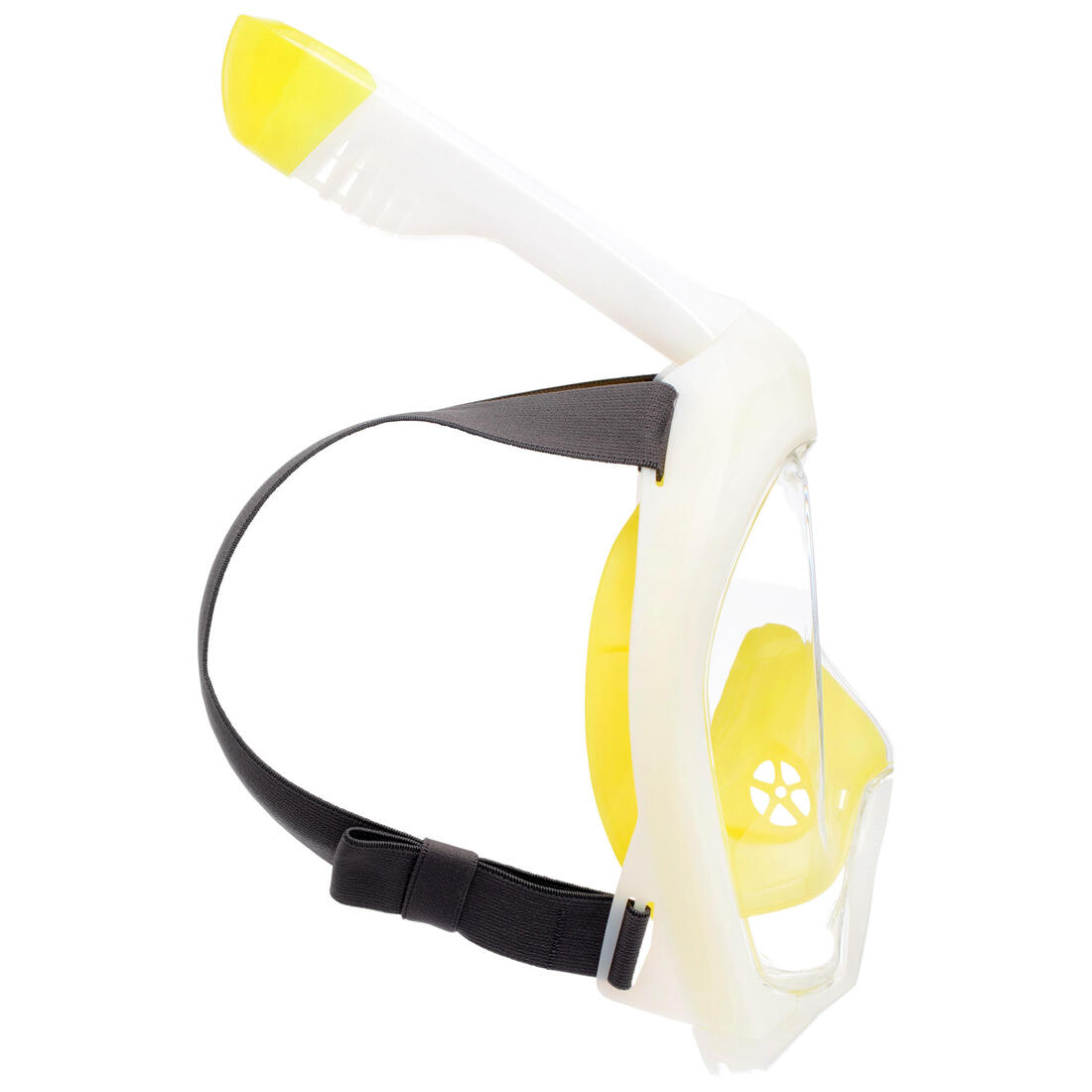 Masque snorkeling surface easybreath + avec valve acoustique > 10 ans - jungl