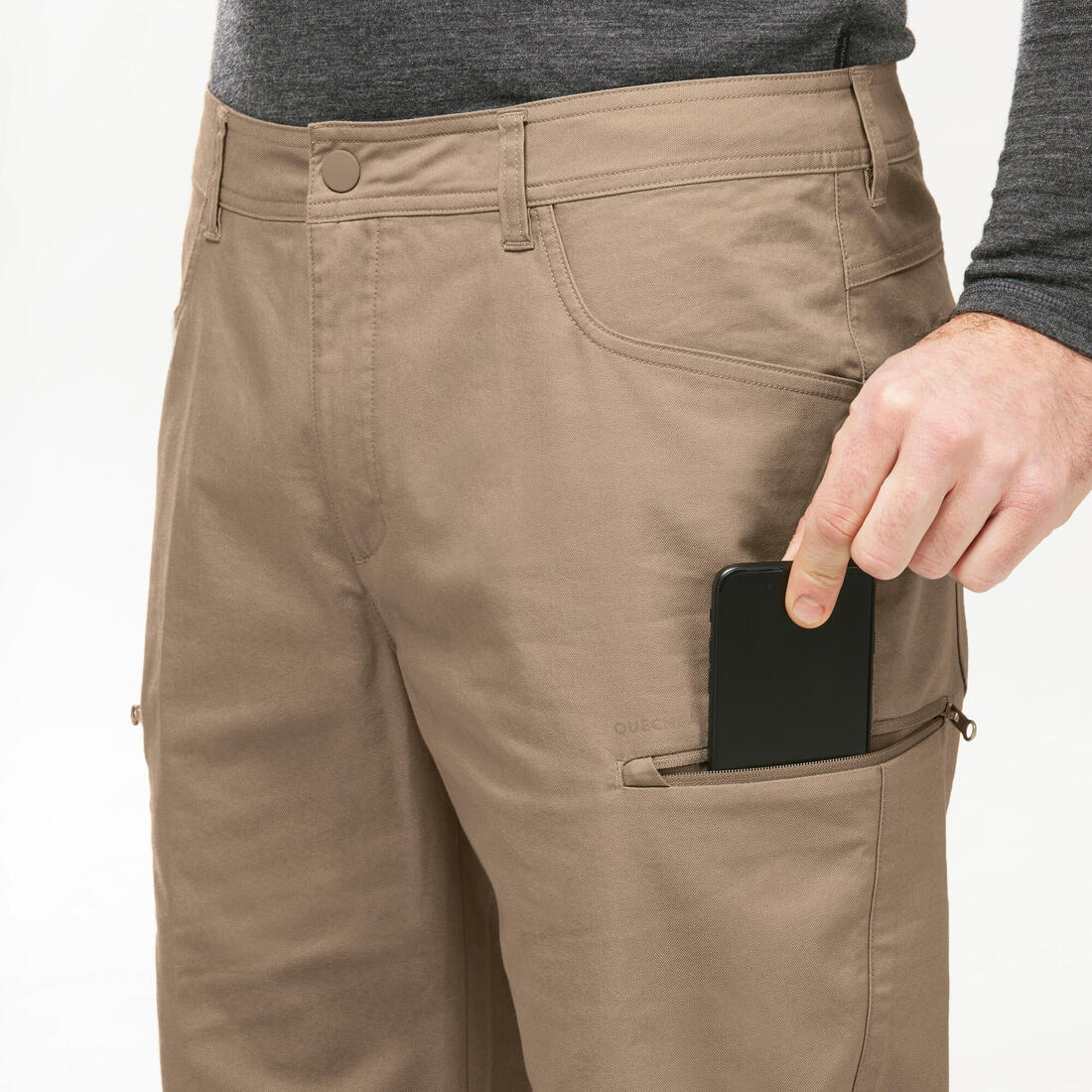 Pantalon de randonnée - nh500 regular - homme