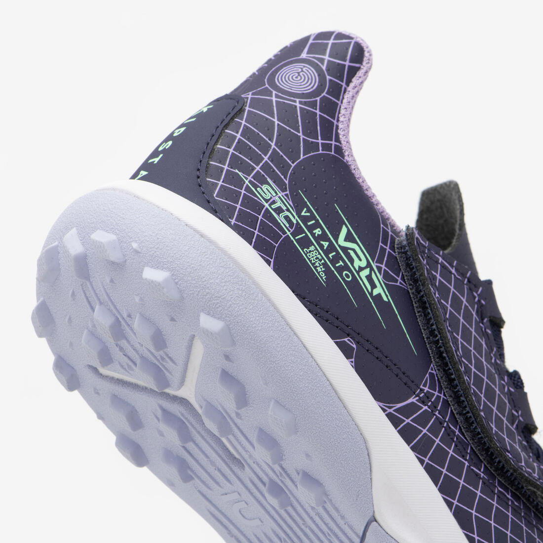 CHAUSSURES DE FOOTBALL ENFANT A SCRATCH VIRALTO I EASY TURF TF NEBULA