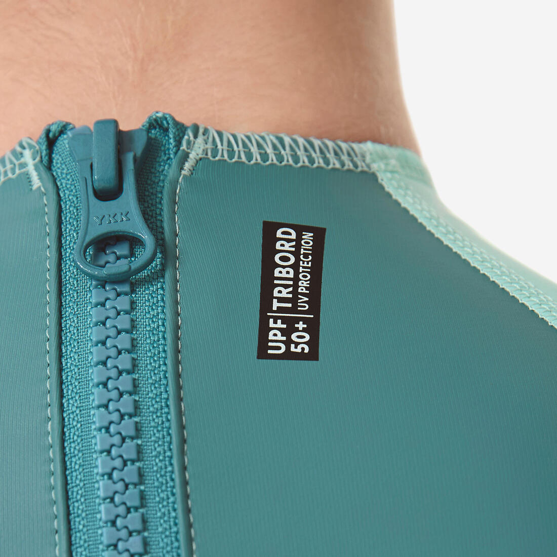 Combinaison anti uv bébé kloupi vert imprimé savane