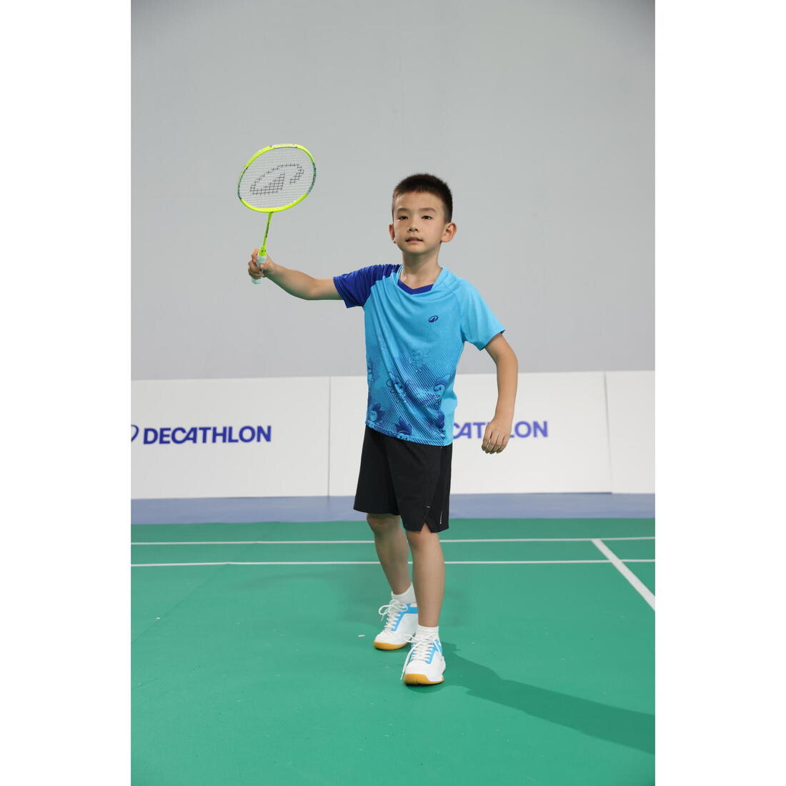 Raquette de Badminton Enfant BR Sensation 190 Easy Kid - Vert Citron