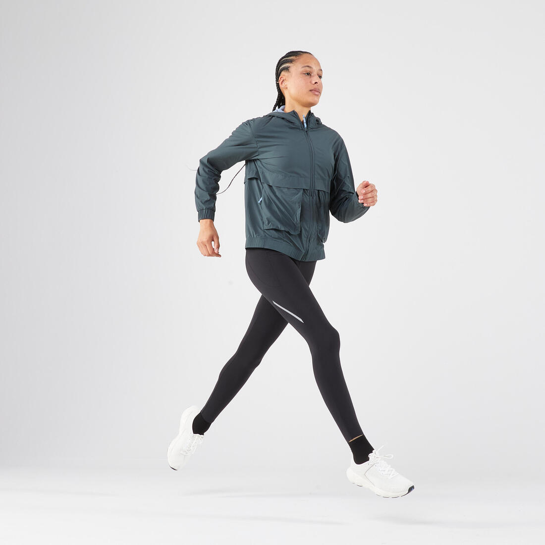 Veste coupe-vent de running Femme - KIPRUN Run 500 Wind