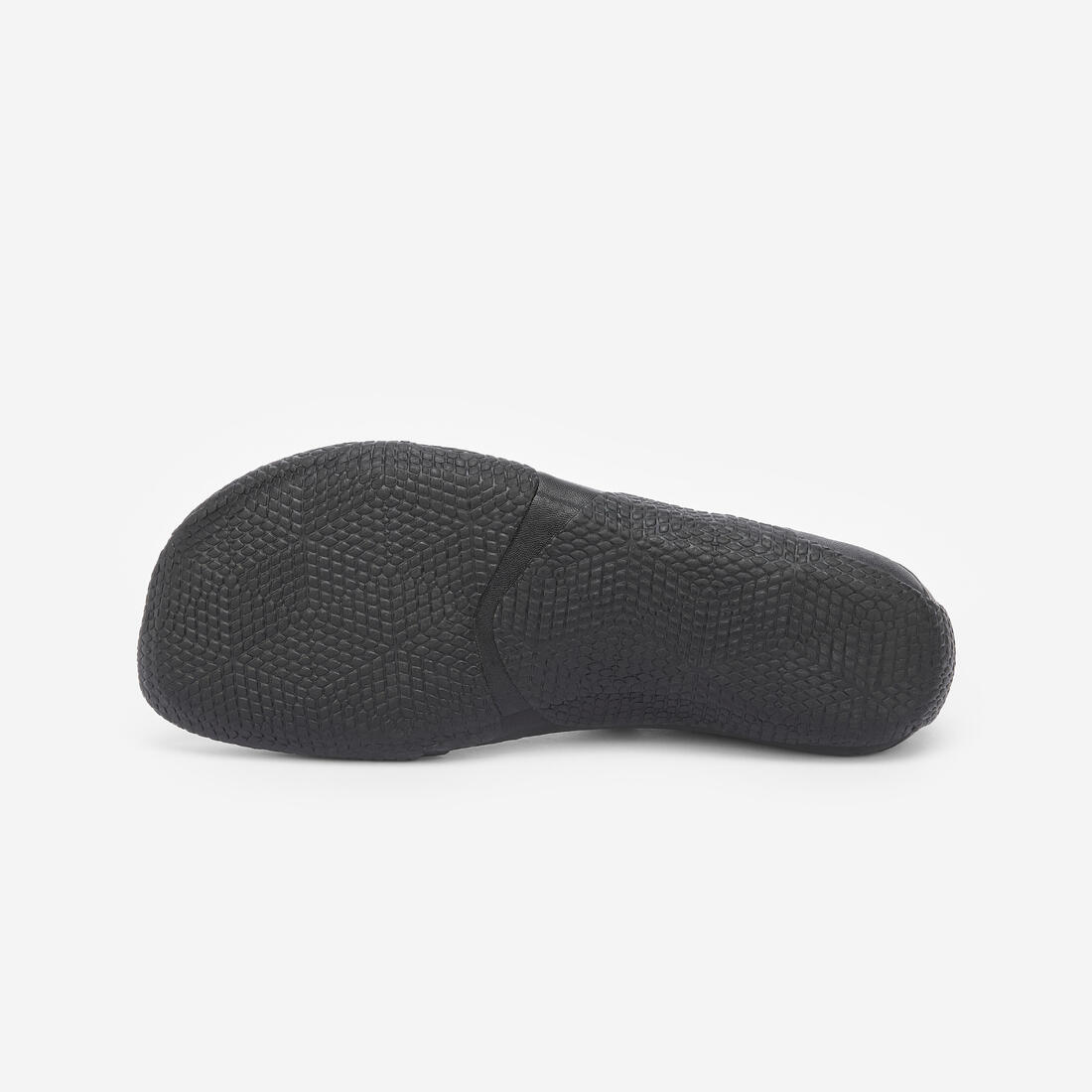 Chaussons bas de surf et windsurf caoutchouc naturel 3 mm - 100 noir