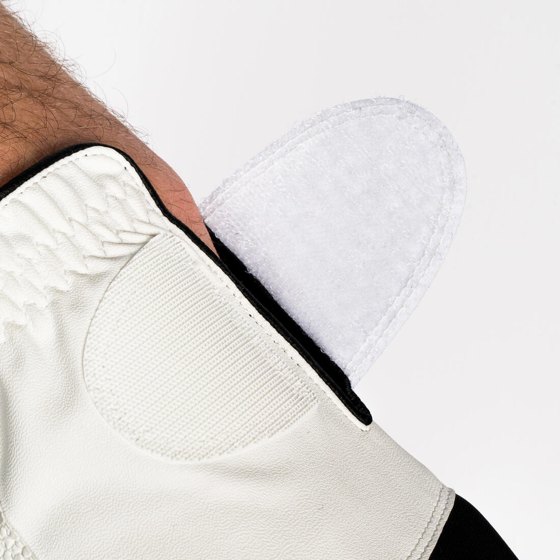 Gant de golf homme main gauche pour droitier, Resistance blanc & noir