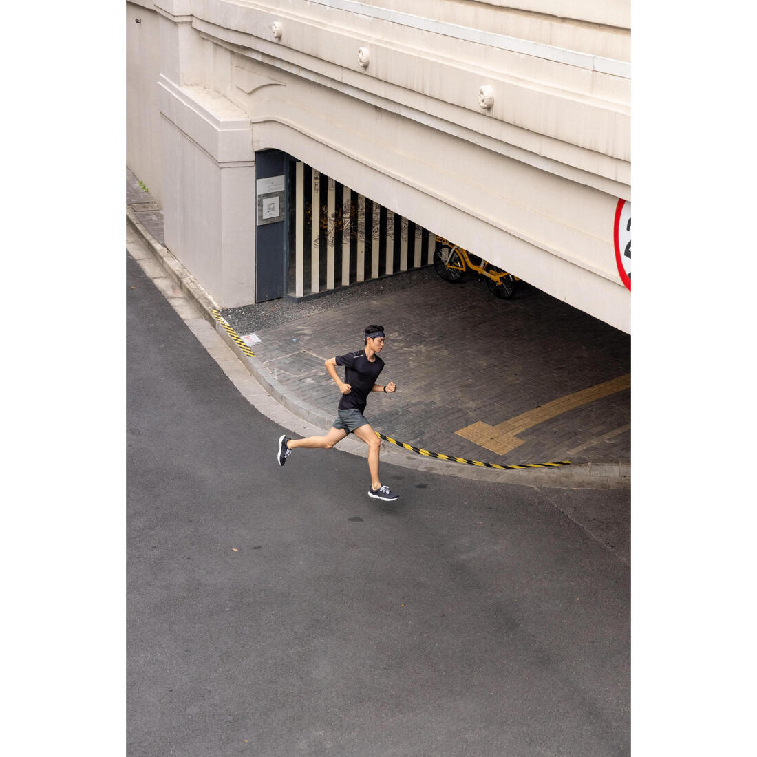 Short de running homme - kiprun run 500 dry