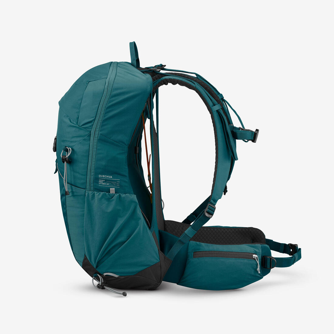 Sac à dos de randonnée ventilé 25L, MH500 khaki