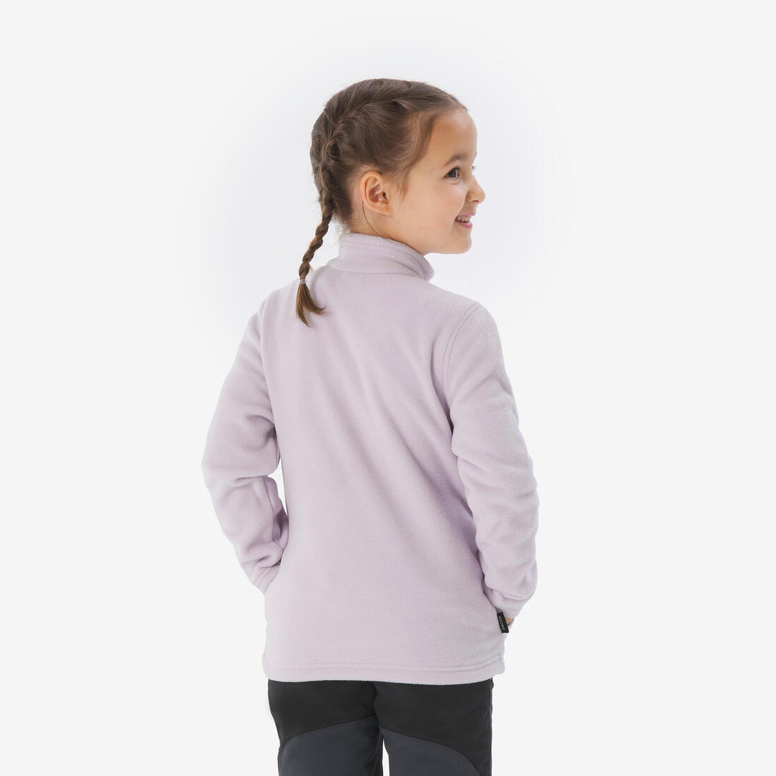 Veste polaire de randonnée enfant 2-6 ans, MH100 zip
