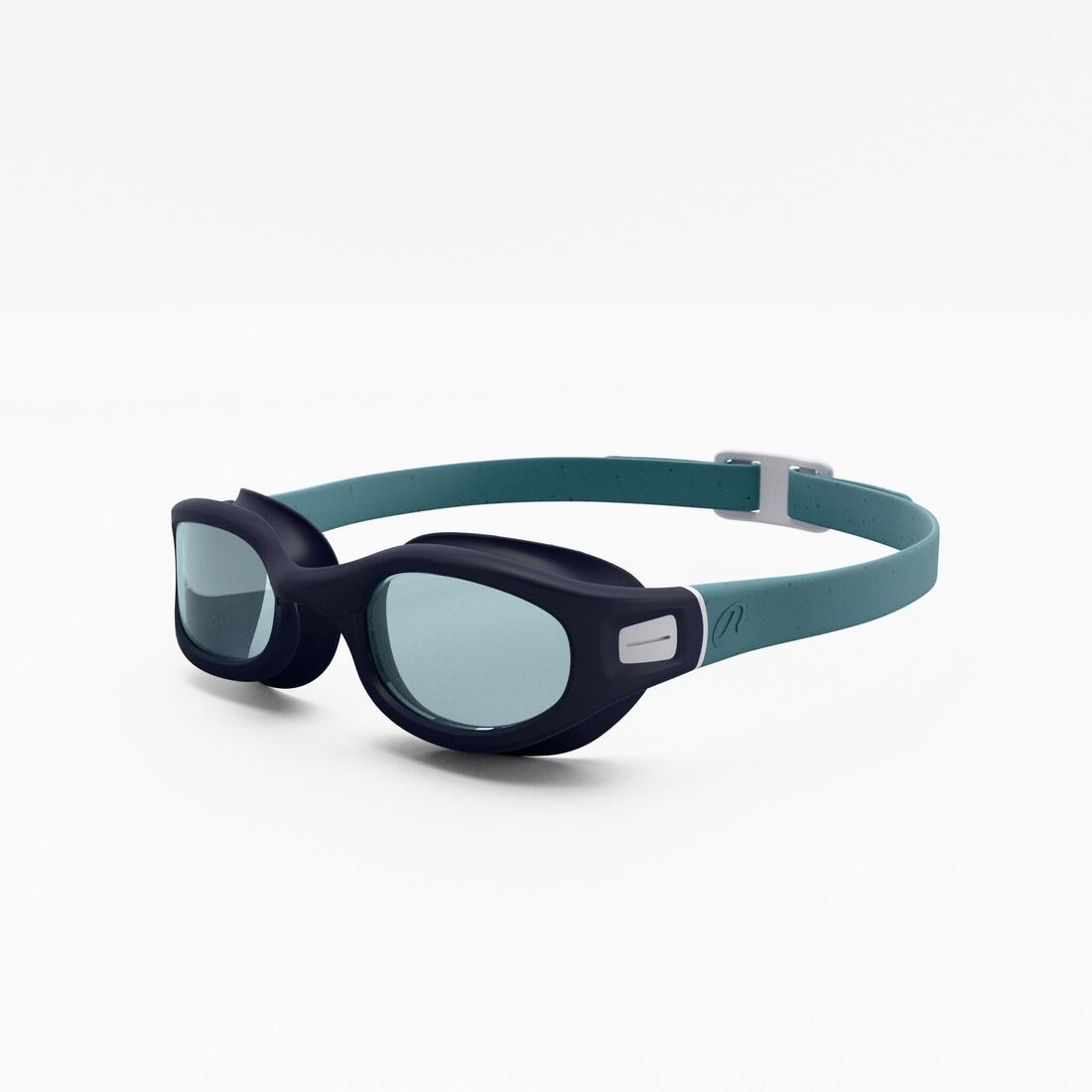 Lunettes de natation Taille L - Soft noir bleu teintées