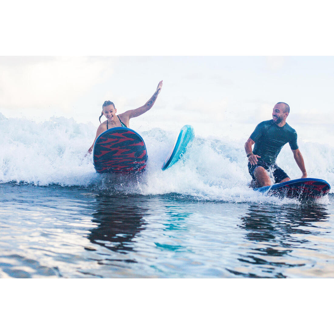 Surf boardshort standard 500 Risca Black