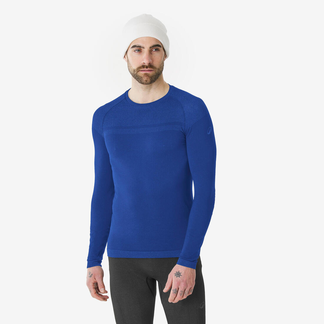 Sous-vêtement de ski chaud et respirant homme, BL 500 seamless