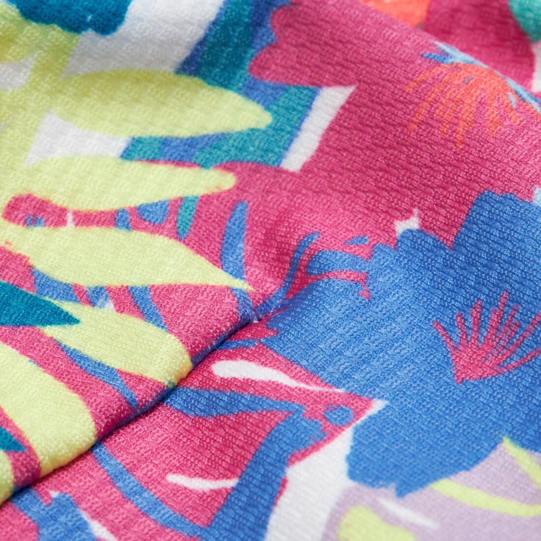 Haut de maillot de bain fleuri surf Fille - Lizy cobe