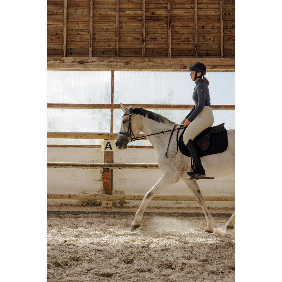 Tapis de selle équitation cheval - 500