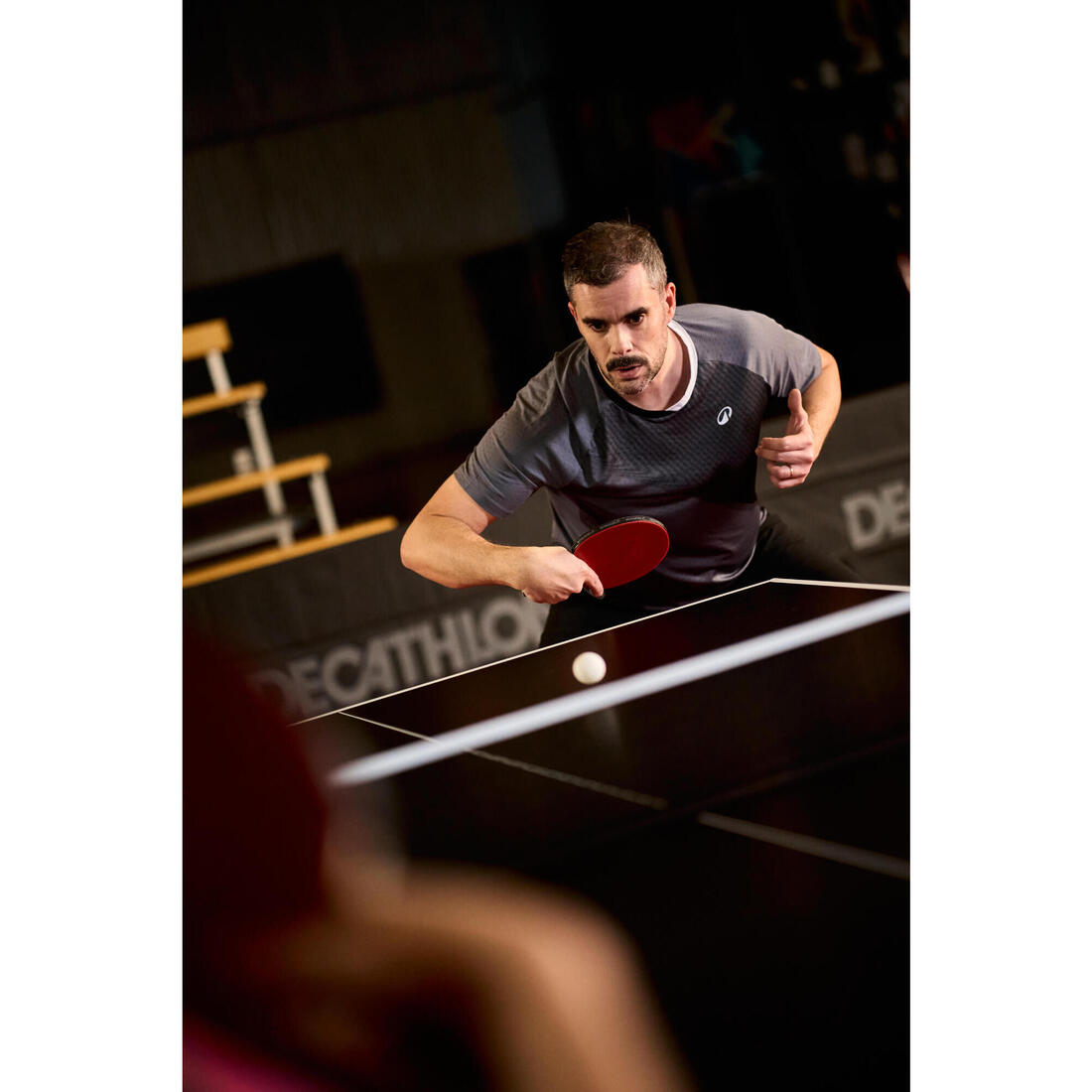 Raquette de tennis de table TTR 990 Pro spin 9* ITTF club haut niveau