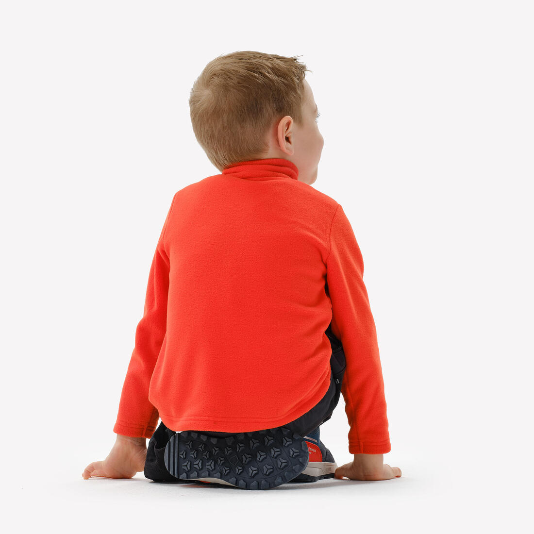 Polaire de randonnée enfant 2-6 ans, MH100 demi zip