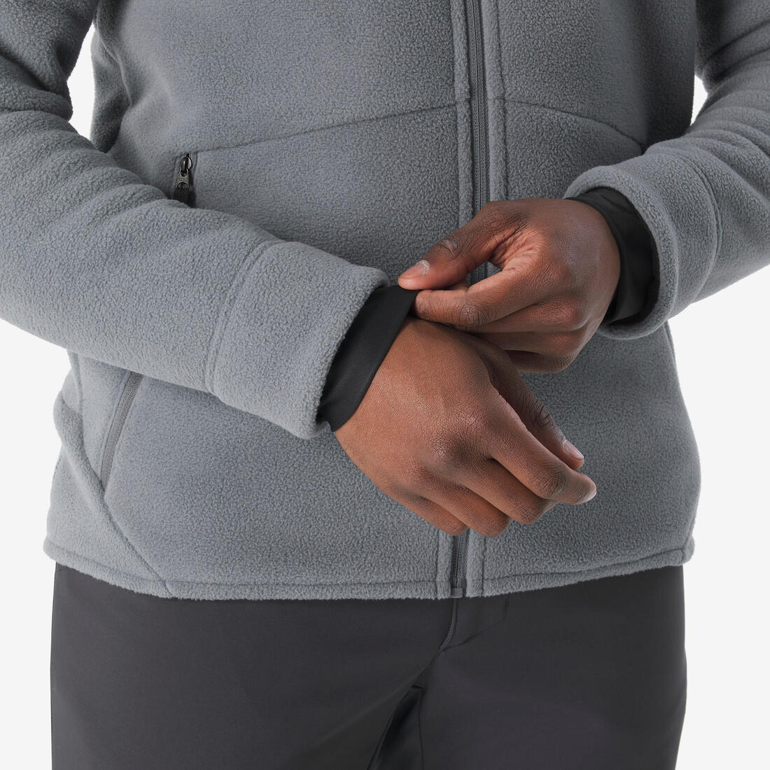 Polaire chaude de randonnée homme, NH500