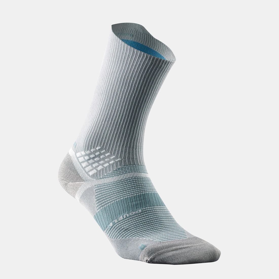 Chaussettes de randonnée hautes double peau (2 paires) adulte, Hike 520
