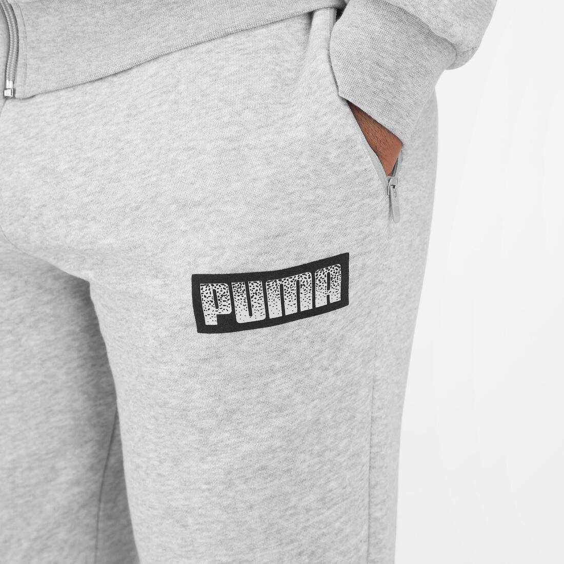 Pantalon jogging imprimé Puma homme - gris