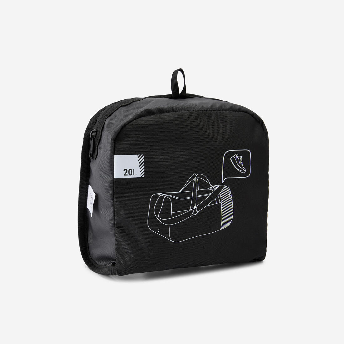 Sac de sport pliable à bandoulière, Club 100 20L