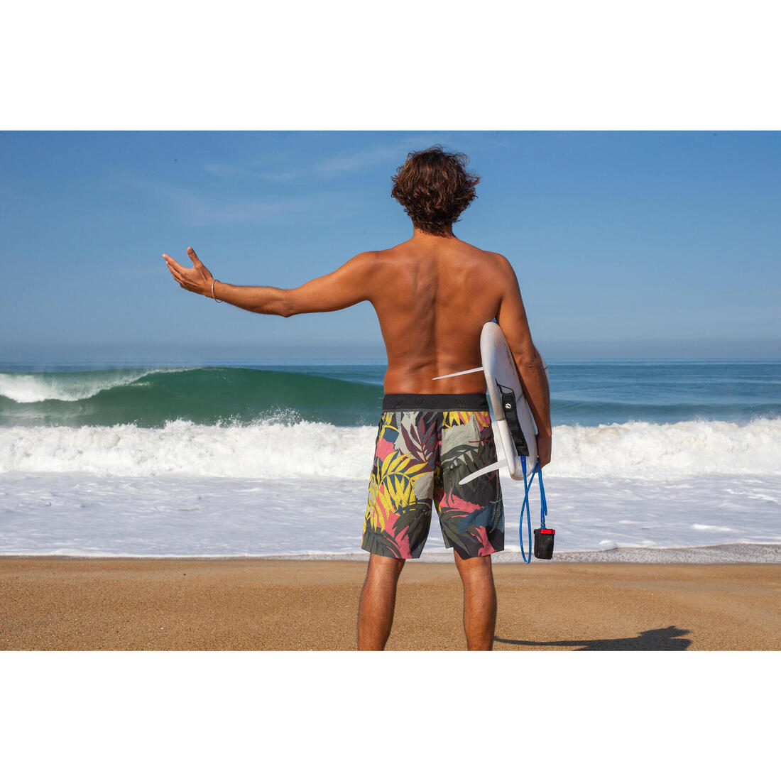Surf Boardshort Long 900 Grungy Pink.
