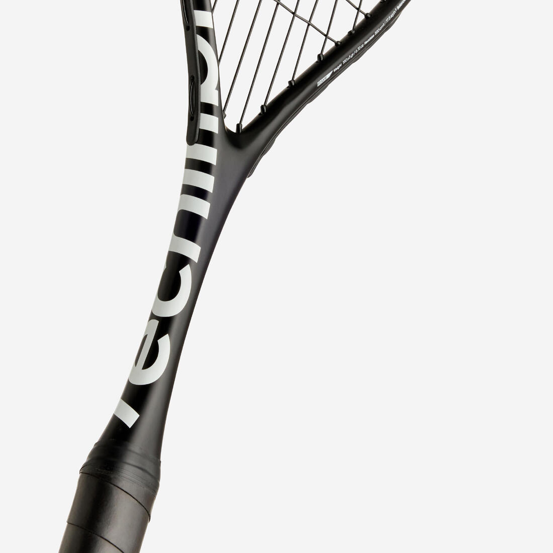 Raquette de squash débutant 190g, Cross Shot noir
