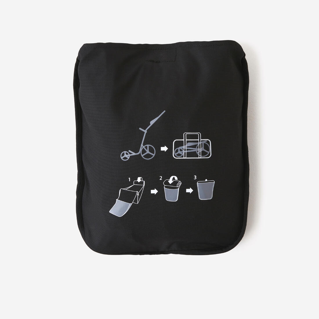 Housse chariot golf zip noire - INESIS