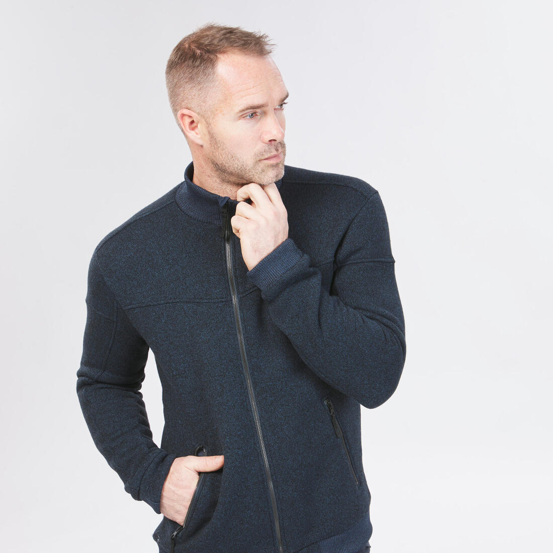 Polaire chaude de randonnée homme, NH100