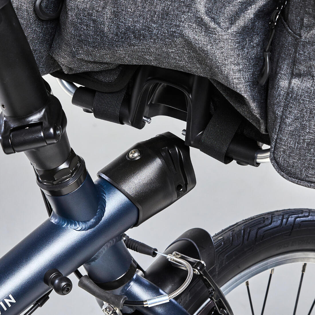 Besace avant 1 seconde clip vélo pliant 25L