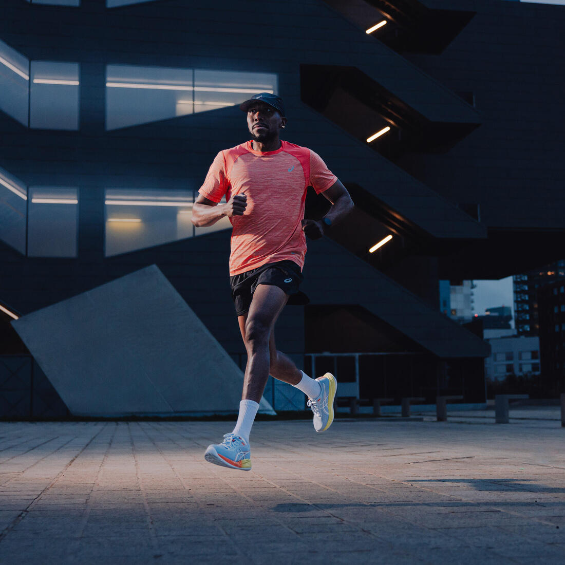 Chaussures de running Homme, Asics Gel Stratus 5 gris et